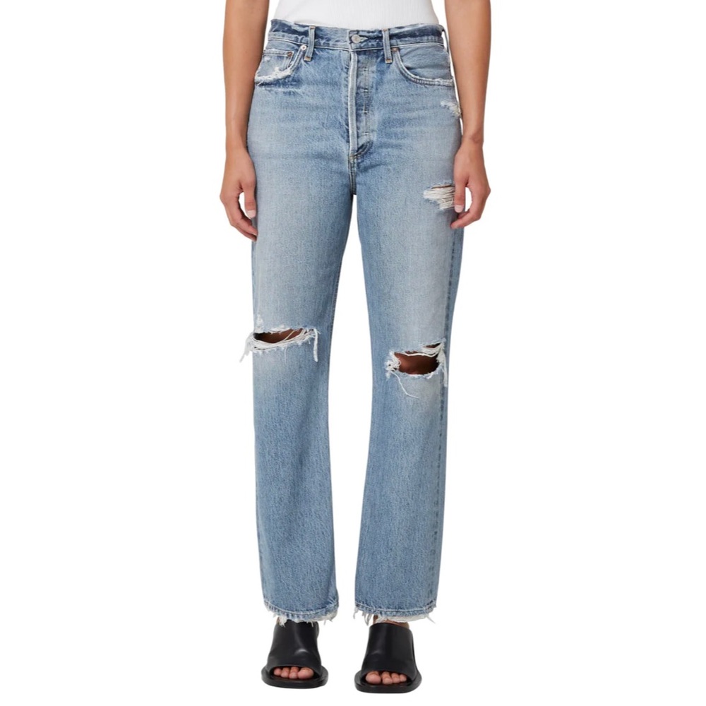 Agolde 90s distressed jean